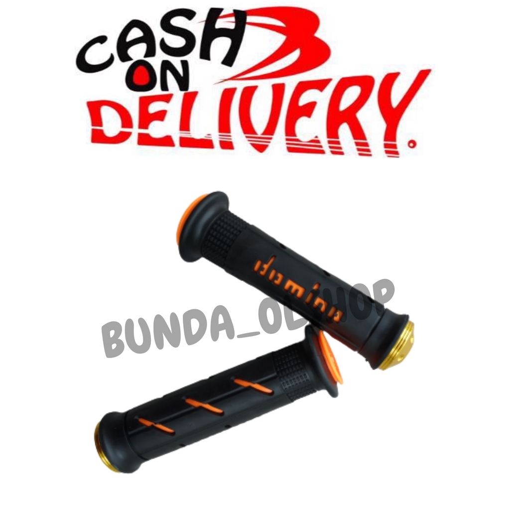 ORANGE Handgrip / Handfat Kitaco Model Jalu Universal Semua Motor