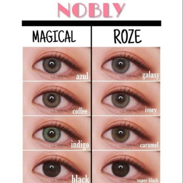 Soft Lens Nobly Galaxy Shopee Indonesia