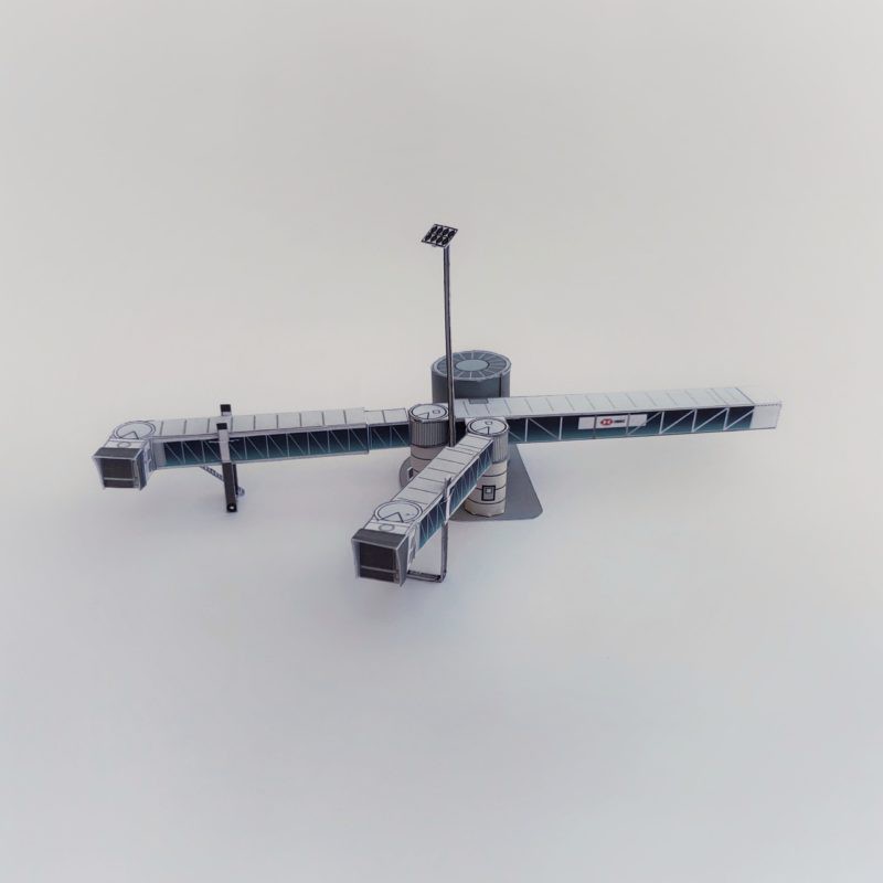 Miniatur Jetways Double Boarding - Miniatur Bandara - Skala 400
