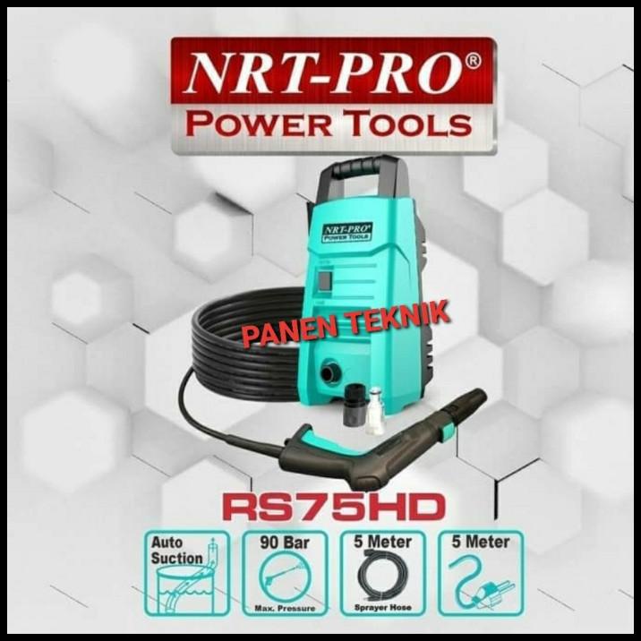 Jet Cleaner Nrt-Pro Rs75Hd Mesin Steam Cuci Mobil Motor