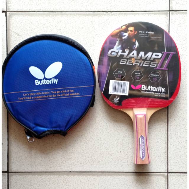 BET BED PINGPONG MURAH BUTTERFLY CHAMP YUKI BONUS TAS