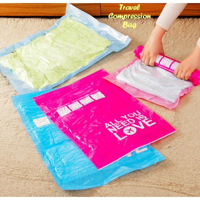 5VM 6 IN 1 TRAVEL COMPRESSION BAG (KANTONG KOMPRES) 1 SET ISI 6 PCS HF