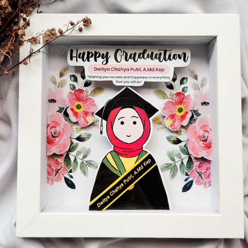 Kado Wisuda / Ulang tahun / KADO FRAME 3D