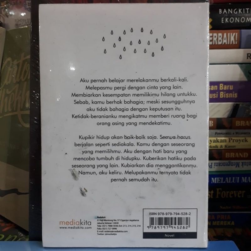 NOVEL S EPERTI HUJAN YANG JATUH KE BUMI KERTAS BOOKPAPER KONDISI BARU DAN SEGEL-1