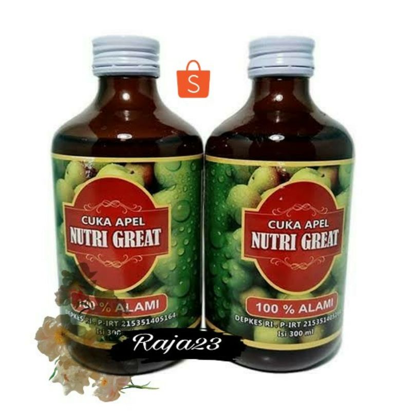 

Cuka Apel Nutri Great 300 Ml Original