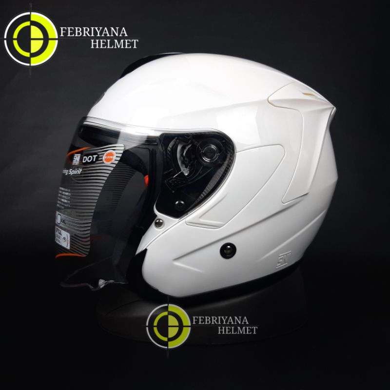 HELM INK DYNAMIC SOLID WHITE | HALLFACE INK HELM DYNAMIC