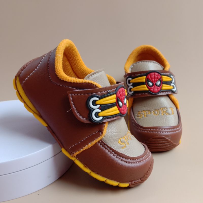 SEPATU ANAK BUNYI BAYI LAKI LAKI USIA 1-3 TAHUN / SEPATU BALITA MURAH-