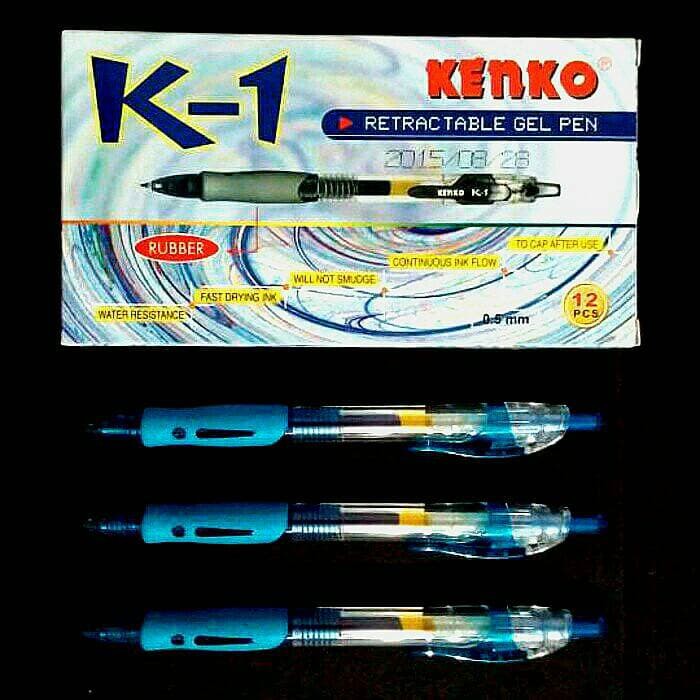 

Pita Label Printer Casio - Tinta Pilot - Label Cetak Harga Pen/ Ballpen Gell Kenko K1 (0.5Mm)