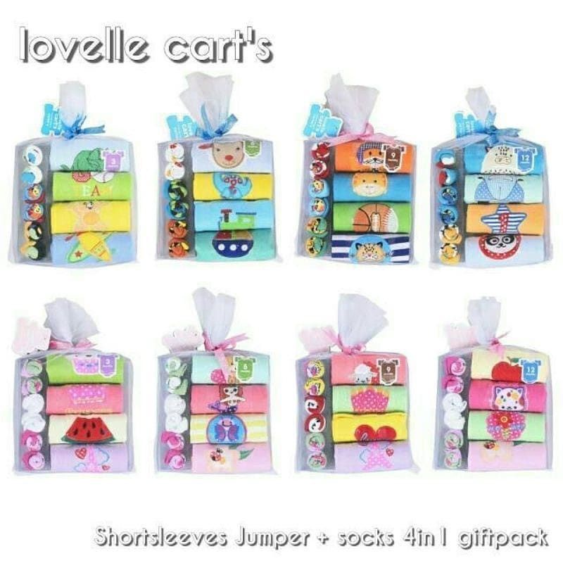 Lovemom/Carterss Jumper 4in1 + Kaos Kaki Motif 