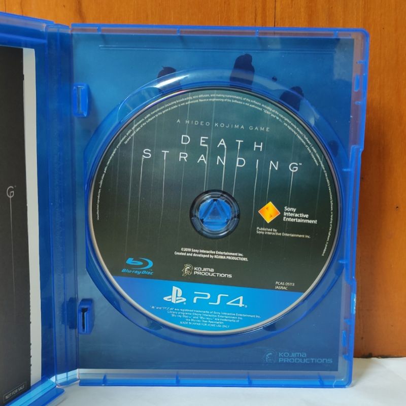 CD PS4 Death Stranding Kaset Deathstranding Playstation PS 4 5 Deat Strandings CD BD Game Games DS Kojima Norman Ps4 PS5 Reg 3 Region Asia