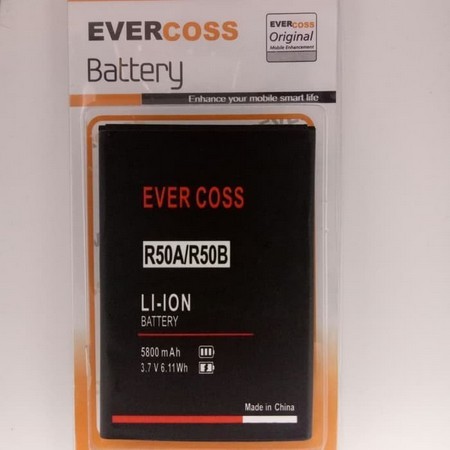 Baterai Evercoss R50A/R50B Original Double Power Baterai Dual Evercoss