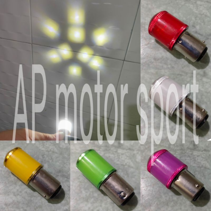 lampu stop led 032 lensa cembung