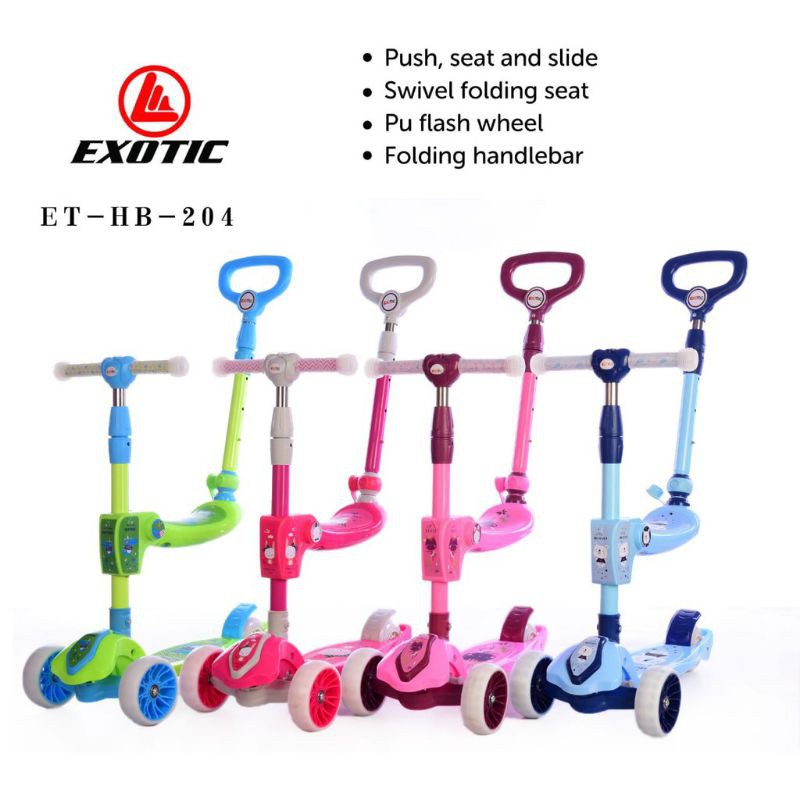 Scooter Anak / Otoped Exotic HB204