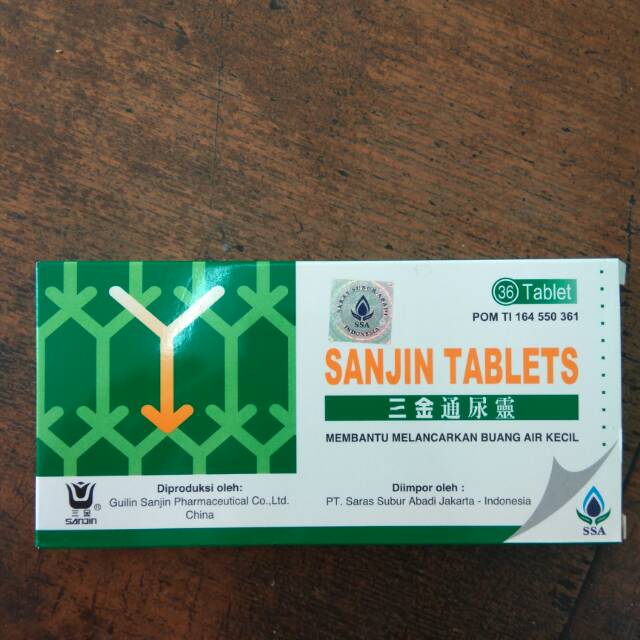 

Obat Melancarkan Buang Air Kecil "Sanjin Tablets