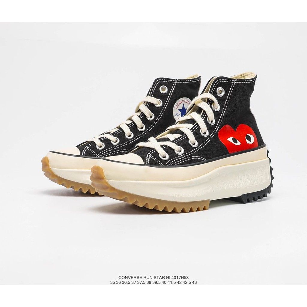 cdg platform converse