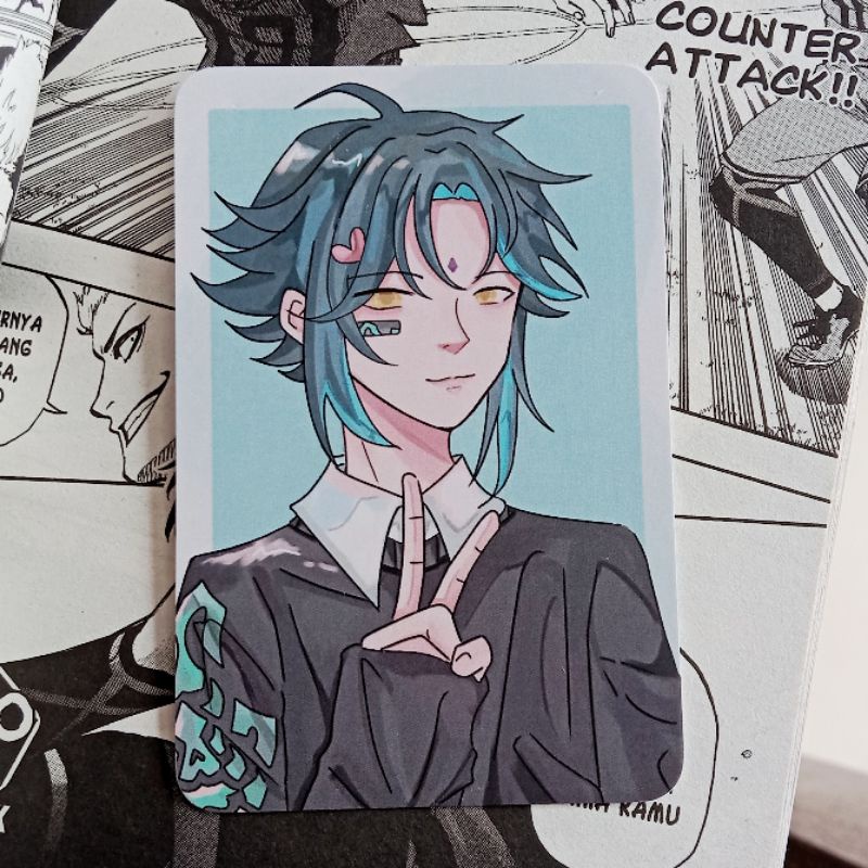 Genshin Impact Xiao Photocard