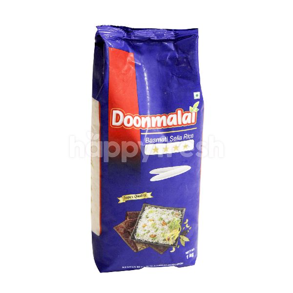 

DOONMALAI Basmati Sella Rice 1 Kg - Beras Panjang India