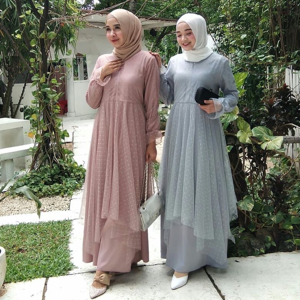 Gamis Gamis Brokat Gamis Pesta New Arrival Gamis Lebaran 2022 Aleena Gamis Shopee Indonesia