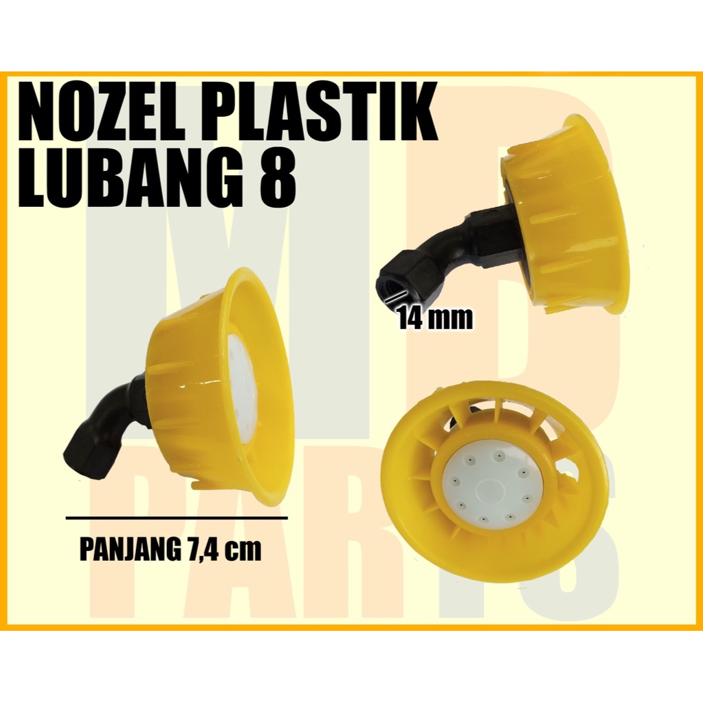 NOZZLE / NOZEL SPRAYER PERTANIAN PLASTIK LUBANG 8