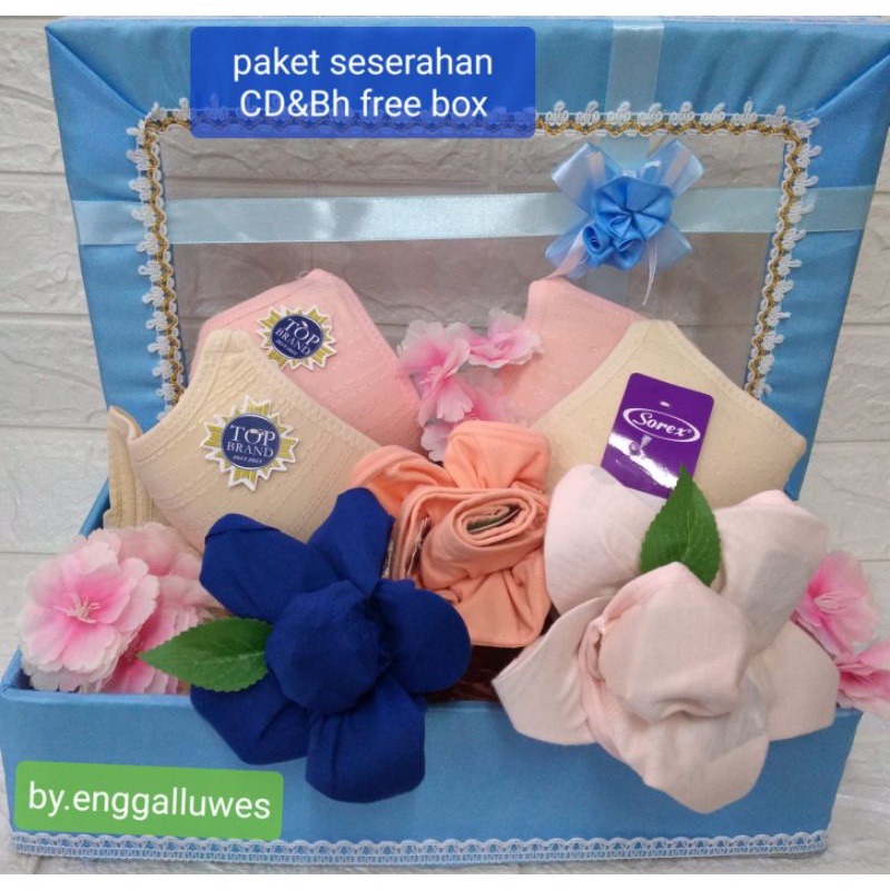 PAKET SESERAHAN CD&BH FREE BOX