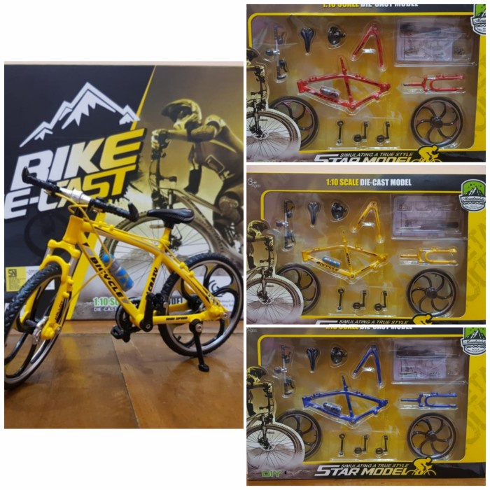 Diecast Sepeda MTB Mountain Bike - Miniatur Speda Gunung