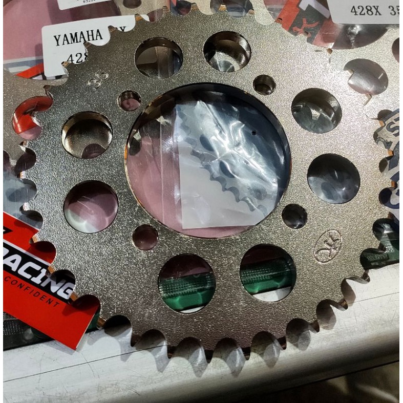 gear gir sprocket TK racing 428 30 31 32 33 34 35 36 37 38 39 40 yamaha rxz rzr rxking rx king rxs rxspecial yt115 jupiter z mx vega f1zr force1 4 lubang-RXZ 428-33