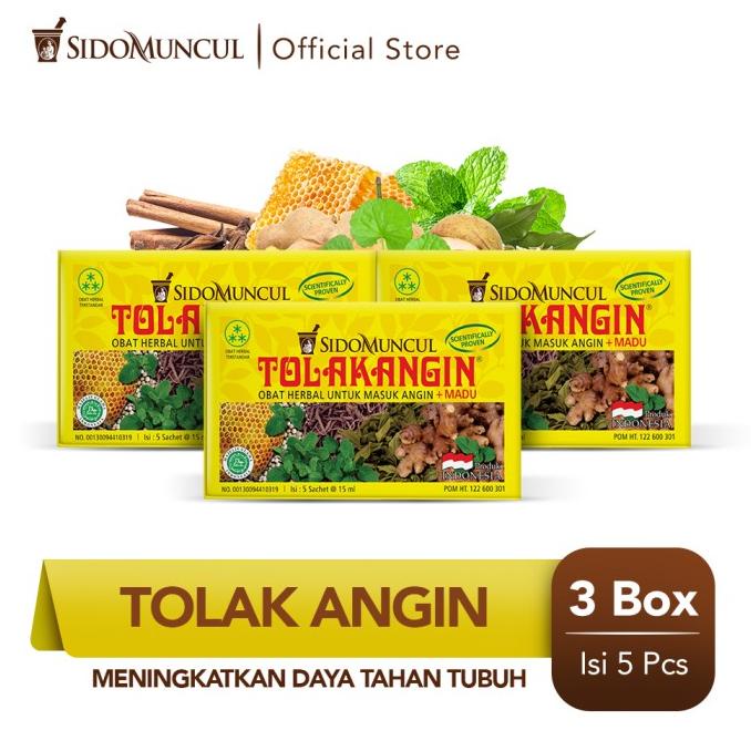 

TERBARU Tolak Angin Cair Dus 3x5's Herbal - Masuk Angin Mual Flu Demam /OBAT HERBAL ASAM URAT/OBAT HERBAL PELANGSING/OBAT HERBAL KOLESTEROL/OBAT HERBAL DIABETES