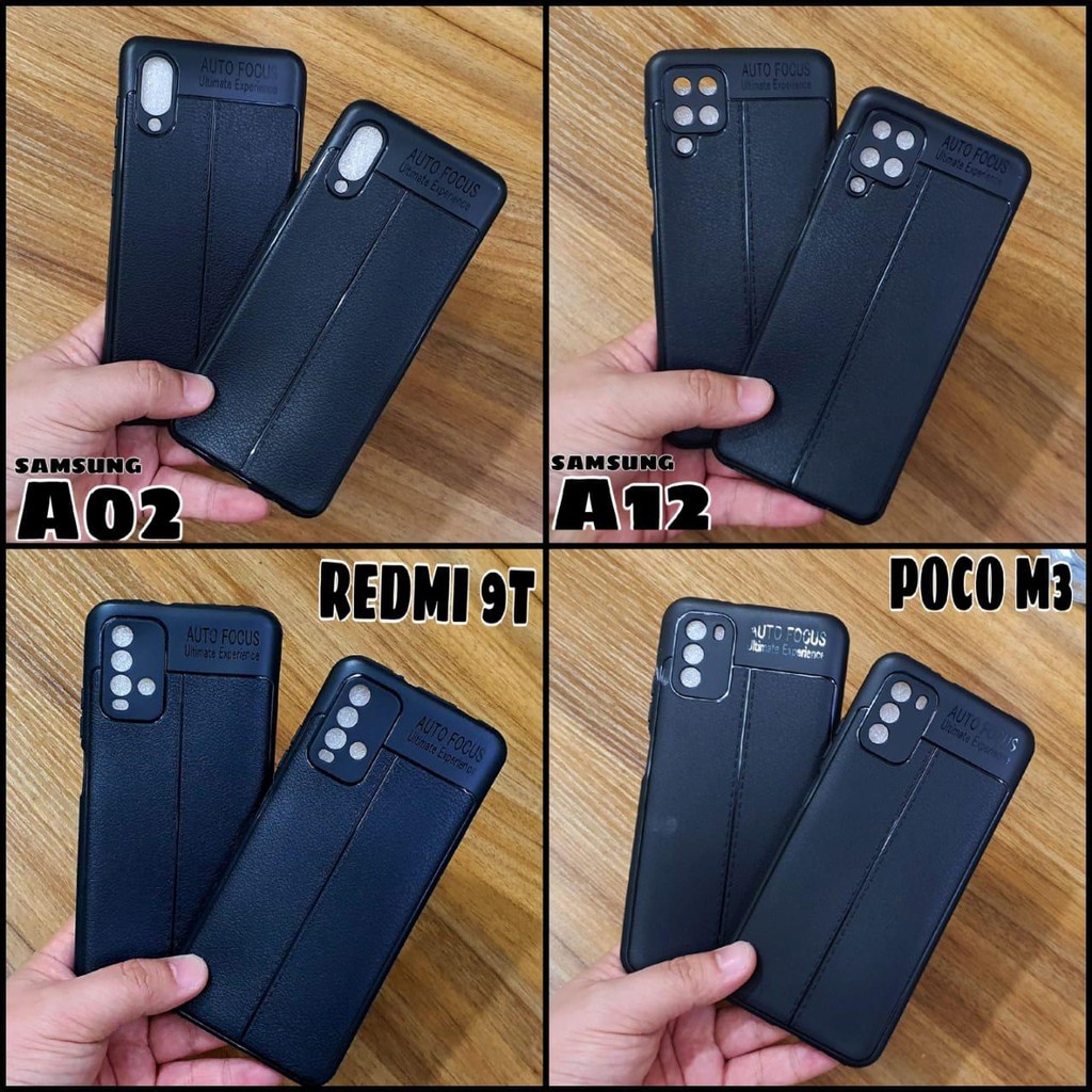 Soft Case Samsung A02 A12 A02S Premium Black Case Protector