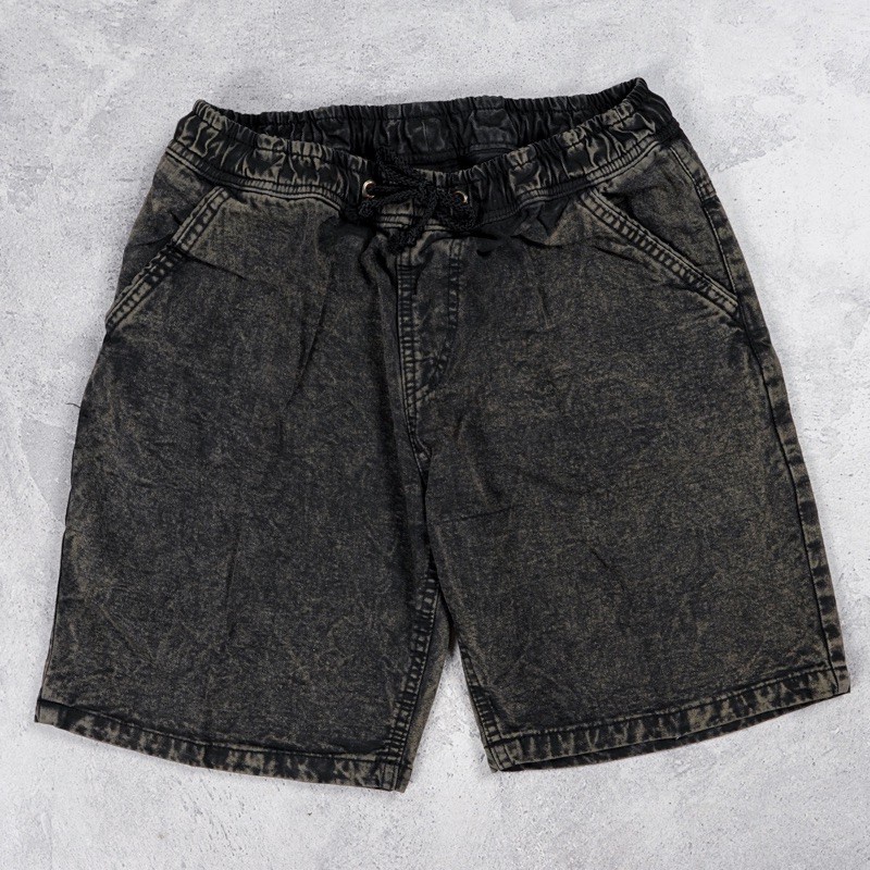 Boardshort Denim celana pendek jean pria boardshort biru hitam navy abu size M L XL distro premium sobek celana boardshort  Celana jins pendek Celana pendek semi jeans celana pendek jens pria cloting jins pendek pria