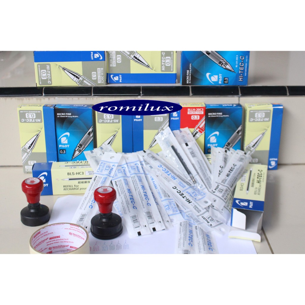 

Refill for Hi-tec-C hi tech / isi ulang bolpoin pulpen hi-tec hitec 0.3 mm 0.25 mm / isi makna