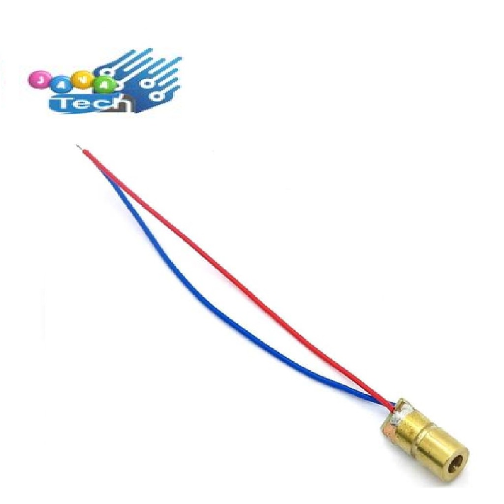 Laser Pointer Dioda 5V 650nm 5mW Diode Module Red Tembaga