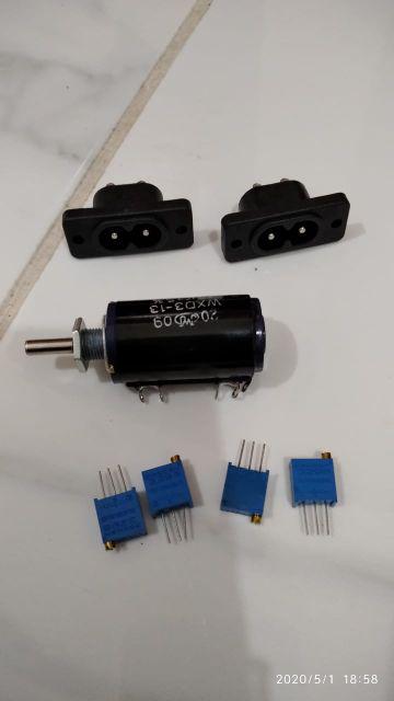 47k 2w Multiturn Wirewound Potentio. Variabel Resistor.