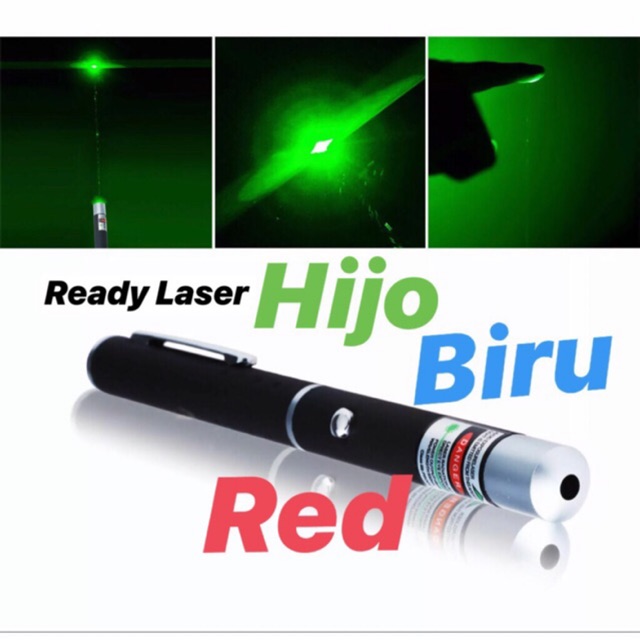 Laser Pointer Senter Pen Laser Laser Biru Merah Laser Blue Red Laser