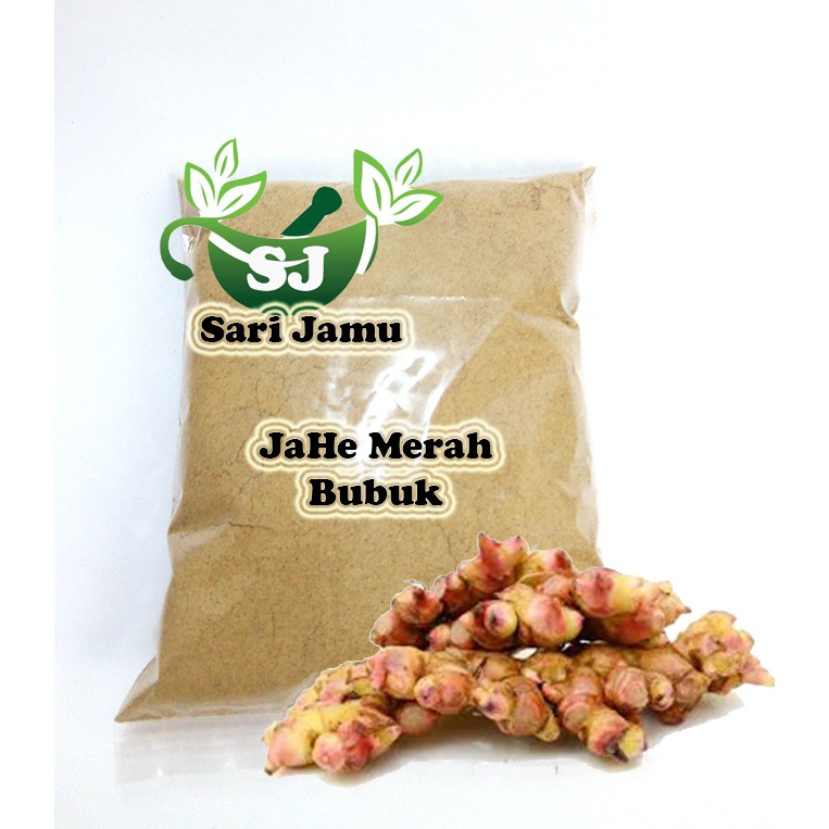 

Jamu Herbal Tradisional Jahe Merah Bubuk 100 gr Asli dan Murni