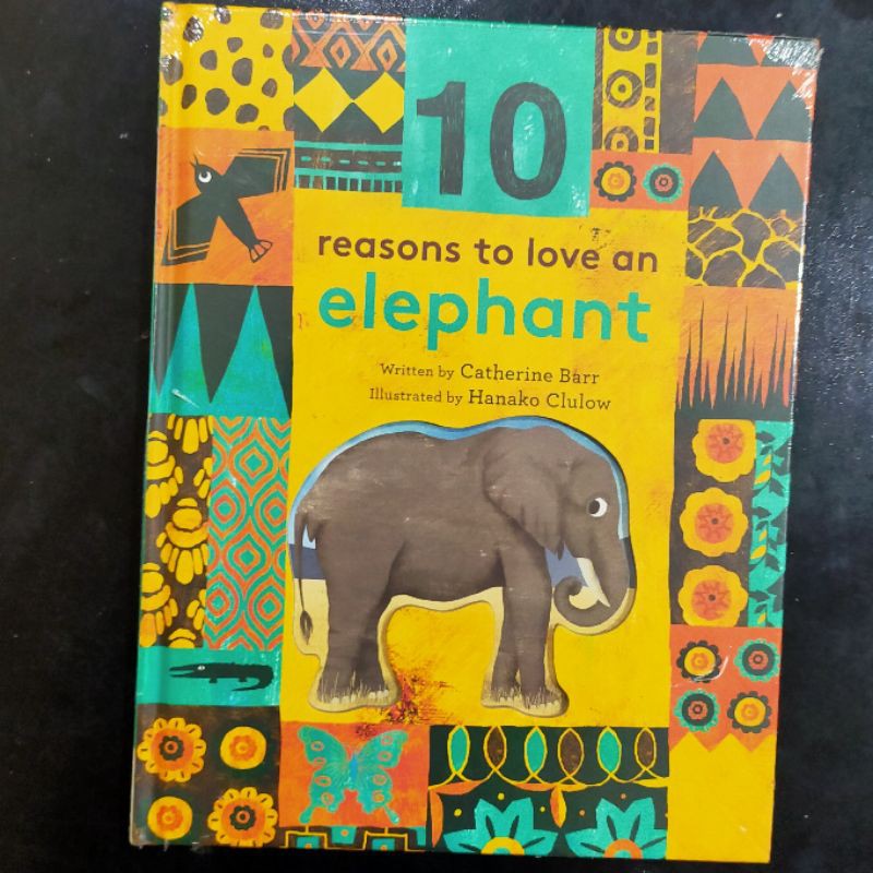 Jual Picture Book Reference 10 Reasons To Love An Elephant Indonesia Shopee Indonesia