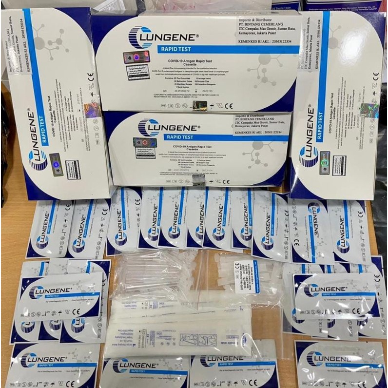 READY RAPID ANTIGEN BIRU AKL 1 set langsung pakai METODE CEK HIDUNG ECERAN 1 ALAT ANTIGEN SET TEST SWAB LENGKAP TINGGAL PAKAI