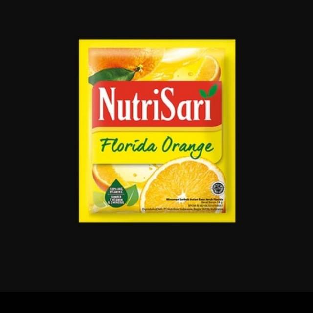 

Nutrisari Florida Orange 1 Renceng (10 Sachet)