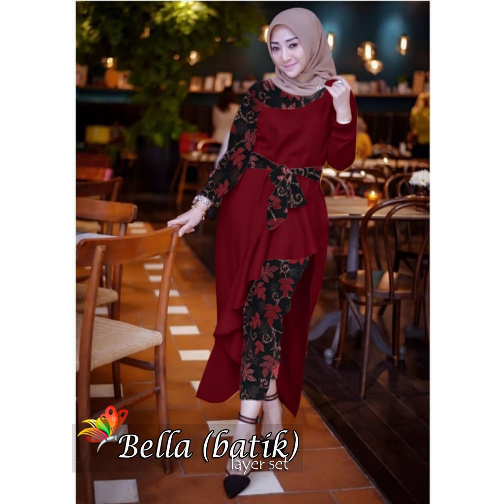 SET BELLA (BATIK) 5 WARNA