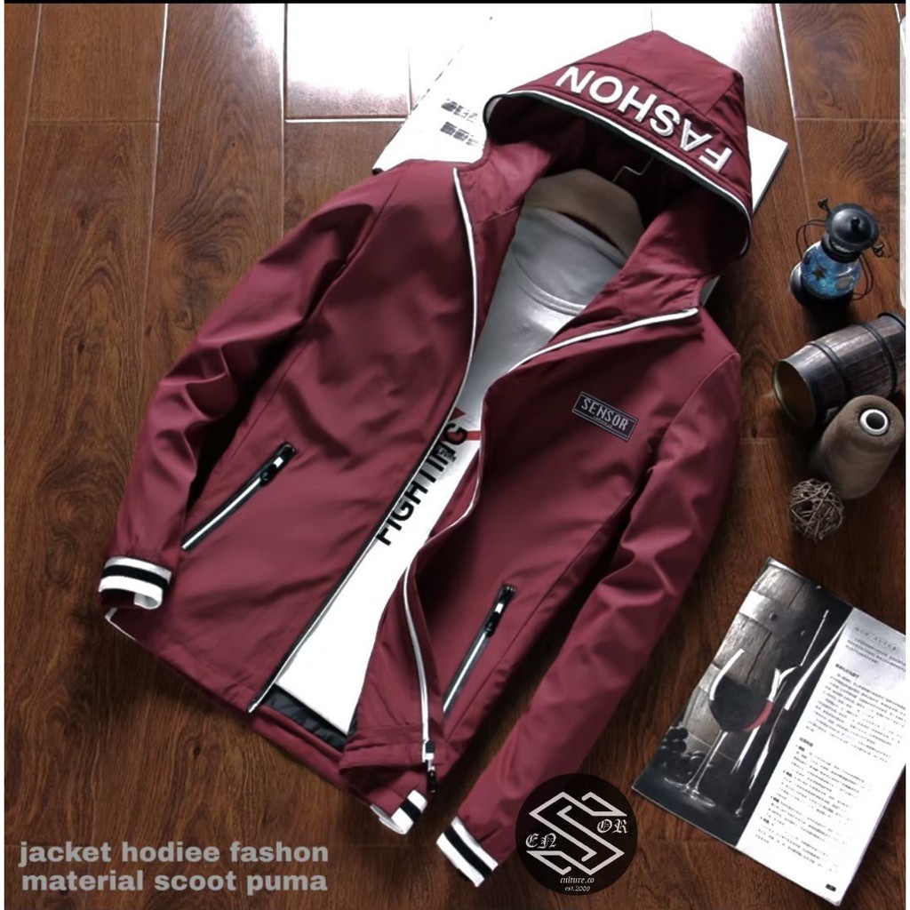 (COD) JAKET BOMBER HOODIE/ JAKET BOMBER HOODIE FASHION PRIA