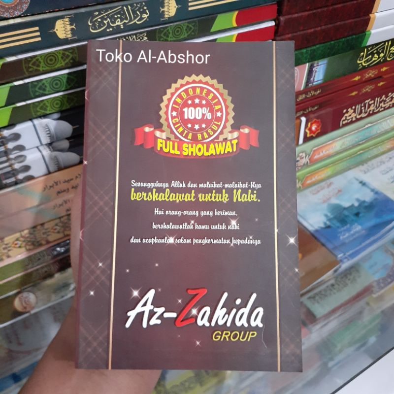 Az-Zahida Group Mutiara Qosidah Qoshidah Terlengkap Sepanjang Masa Buku Sholawat Shalawat Solawat Na