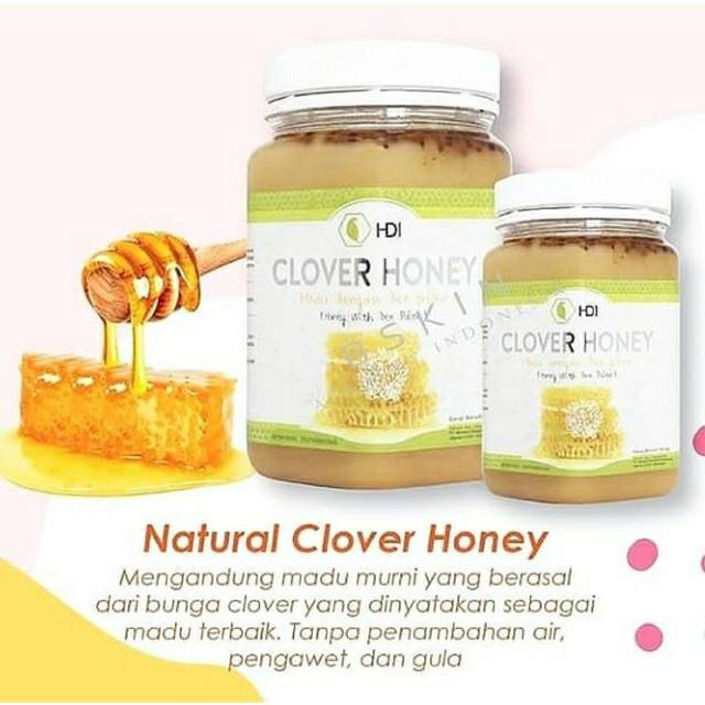 

CLOVER HONEY 100% ORIGINAL 500GR DAN 1KG HDI NATURALS