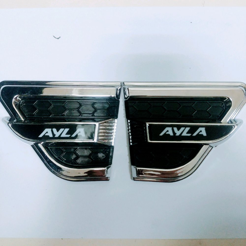 side ventilator emblem samping air flow samping logo daihatsu ayla