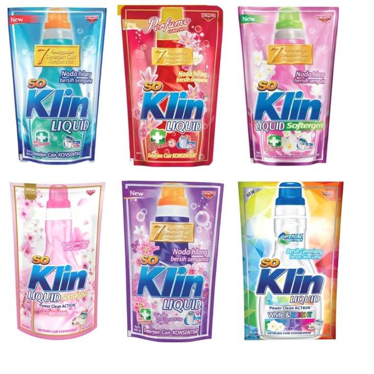 Paling Sesuai.. So Klin Liquid 1600 ML / Soklin Cair Liquid Jumbo 1.6 L Murah