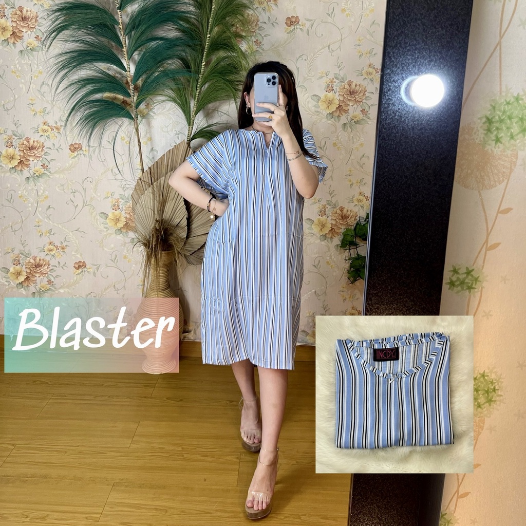 NCDY HOMEWEAR DASTER PENDEK SELUTUT RAYON PREMIUM LD 130cm BUSUI FRIENDLY KEKINIAN-Blasster PENDEK