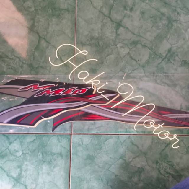 STRIPING MIO SPORTY HITAM