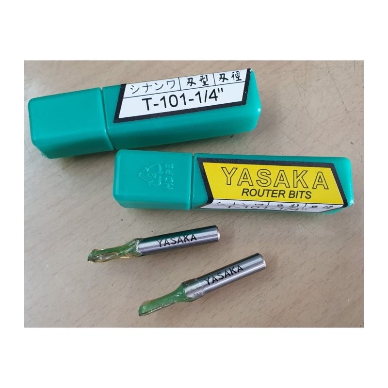 Murah YASAKA Straight bit 3mm - Mata profil lurus 1 blade