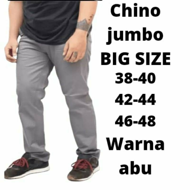 CELANA PANJANG PRIA BIG SIZE 27-50/CELANA CHINO PRIA JUMBO/CELANA UKURAN BESAR/CELANA BIG SIZE/CELANA PANJANG CHINO PRIA