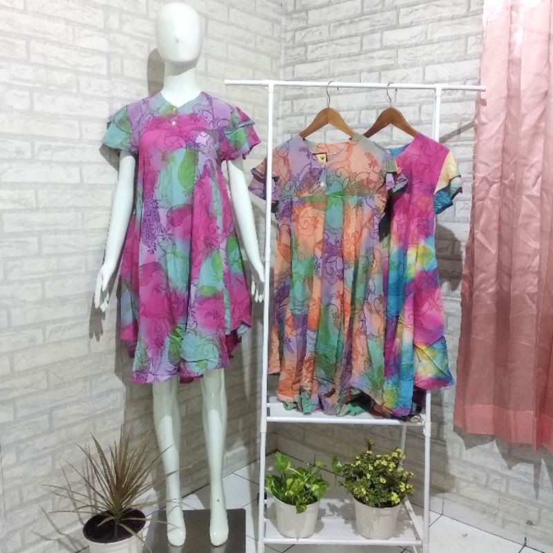 Daster Rayon Tie Dye