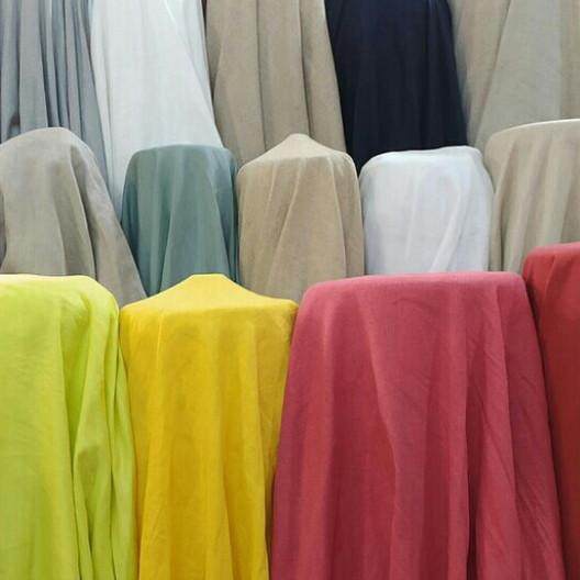 ♫ Kain linen murni Kain linen polos Bahan linen Katun linen Kain meteran ❊