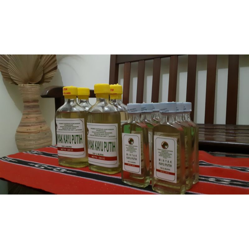 Minyak Kayu Putih Asli Perhutani / MKP Perhutani 100% murni 60 ml / 140 ml / 220 ml